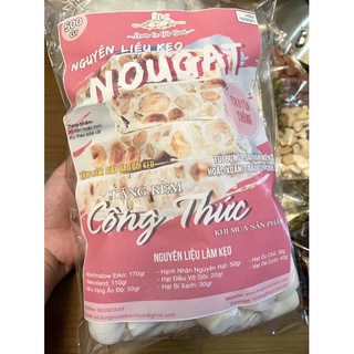 COMBO NGUYÊN LIỆU LÀM KẸO NOUGAT CÔNG THỨC ĐÀI LOAN