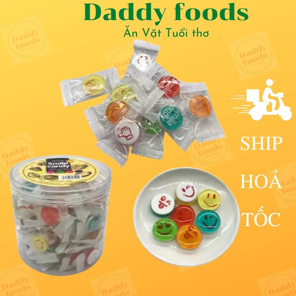 Kẹo Smile Candy thơm mùi trái cây,hàng mới sản xuất hạn sử dụng còn dài thoải mái bảo quản
