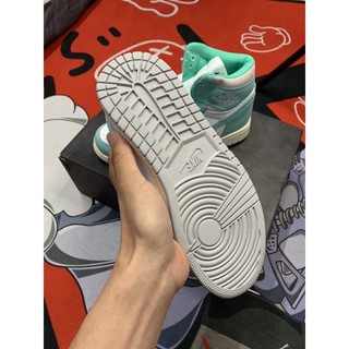 (Ảnh thật + video) Giày thể thao sneaker cao cổ xanh mint