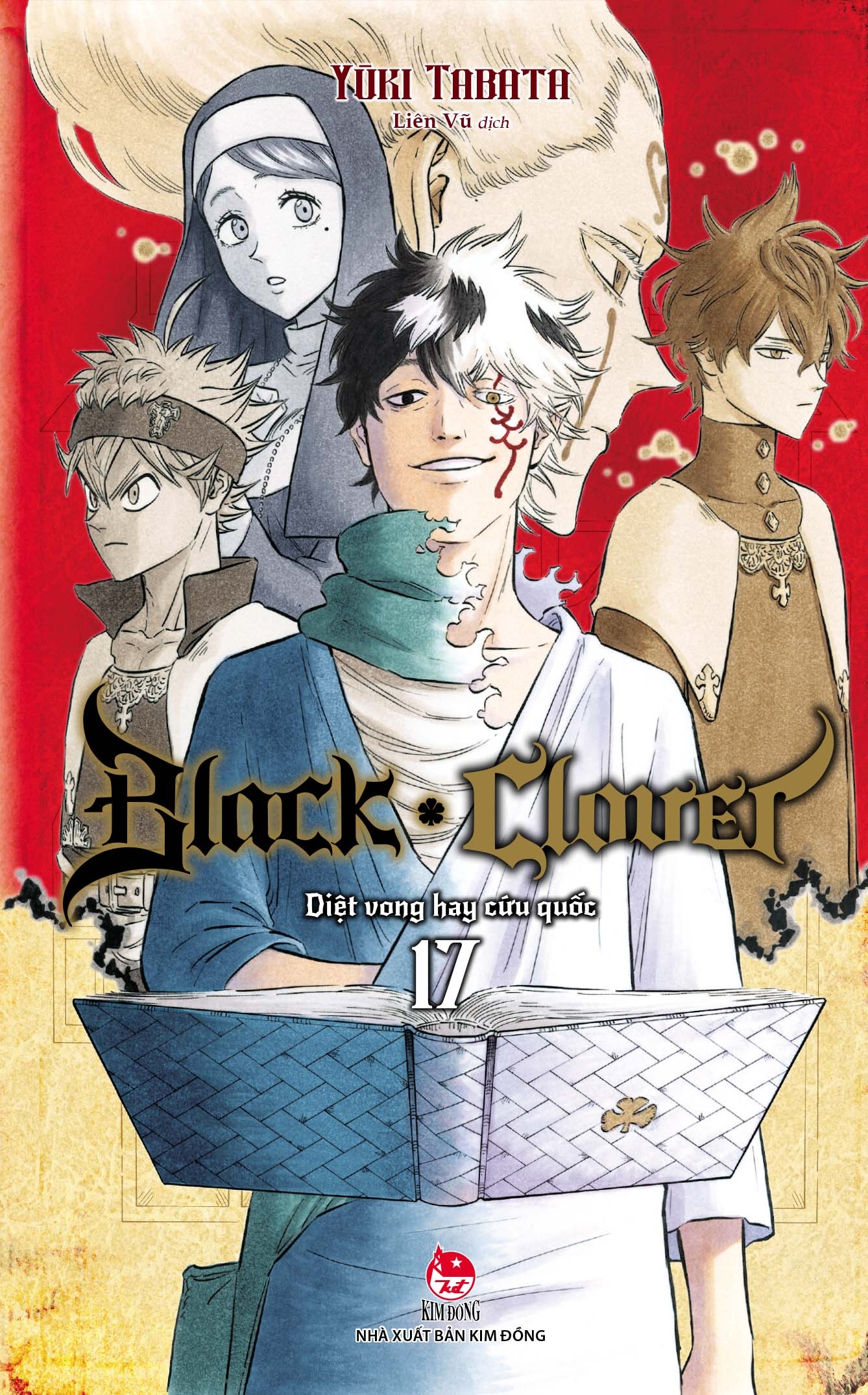 Sách Black Clover - Tập 17: Diệt Vong Hay Cứu Quốc - Tặng Kèm Postcard | BigBuy360 - bigbuy360.vn