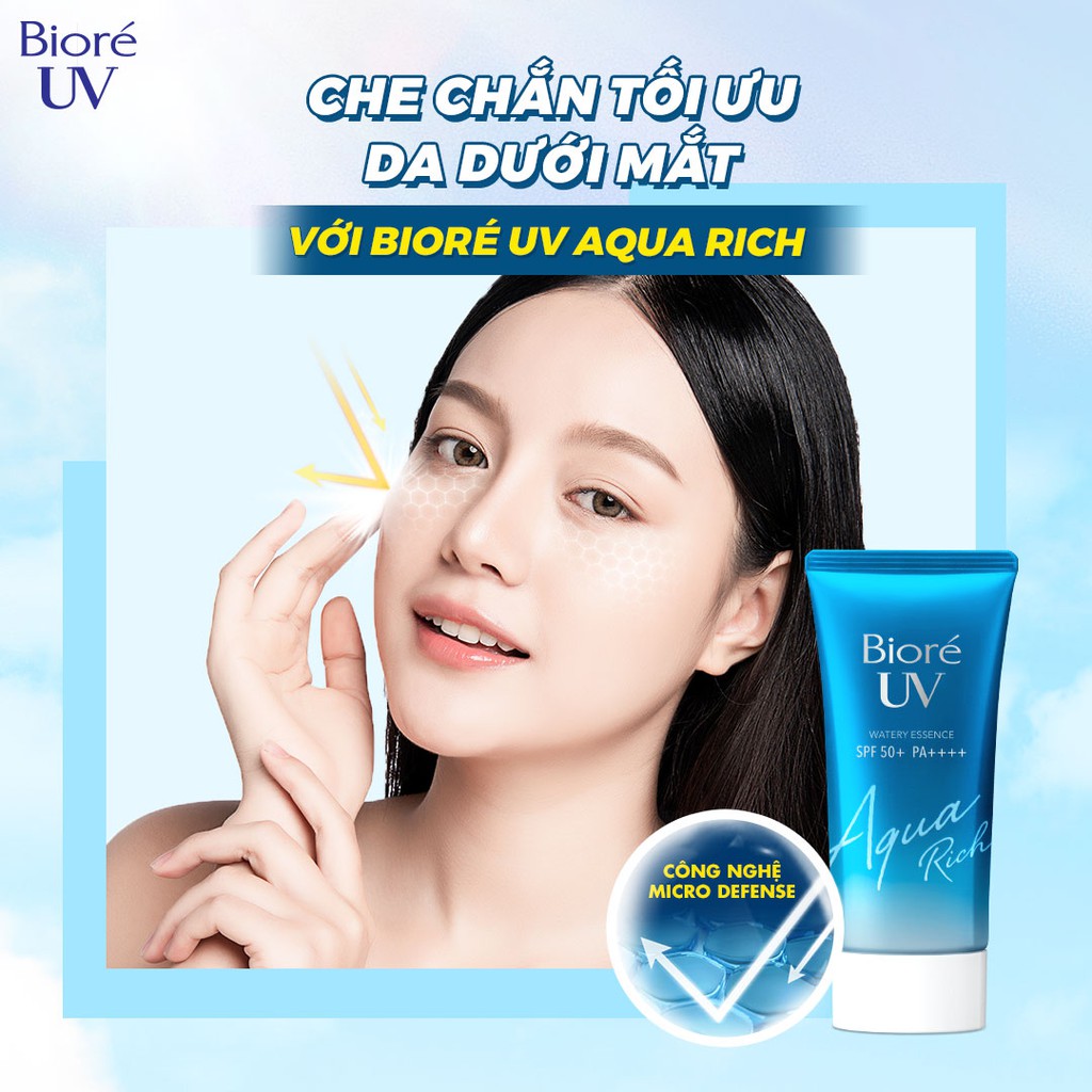 Kem Chống Nắng Bioré - Biore UV Aqua Rich Watery Essence SPF 50+ PA++++ 50g