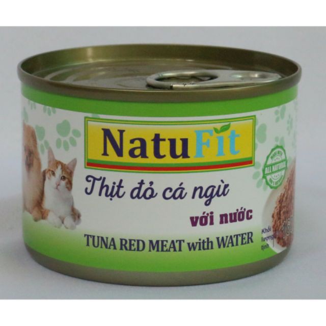 Pate mèo mọi lứa tuổi NatuFit 160g Nhật cho mèo kén ăn thiếu dưỡng chất - Jpet shop