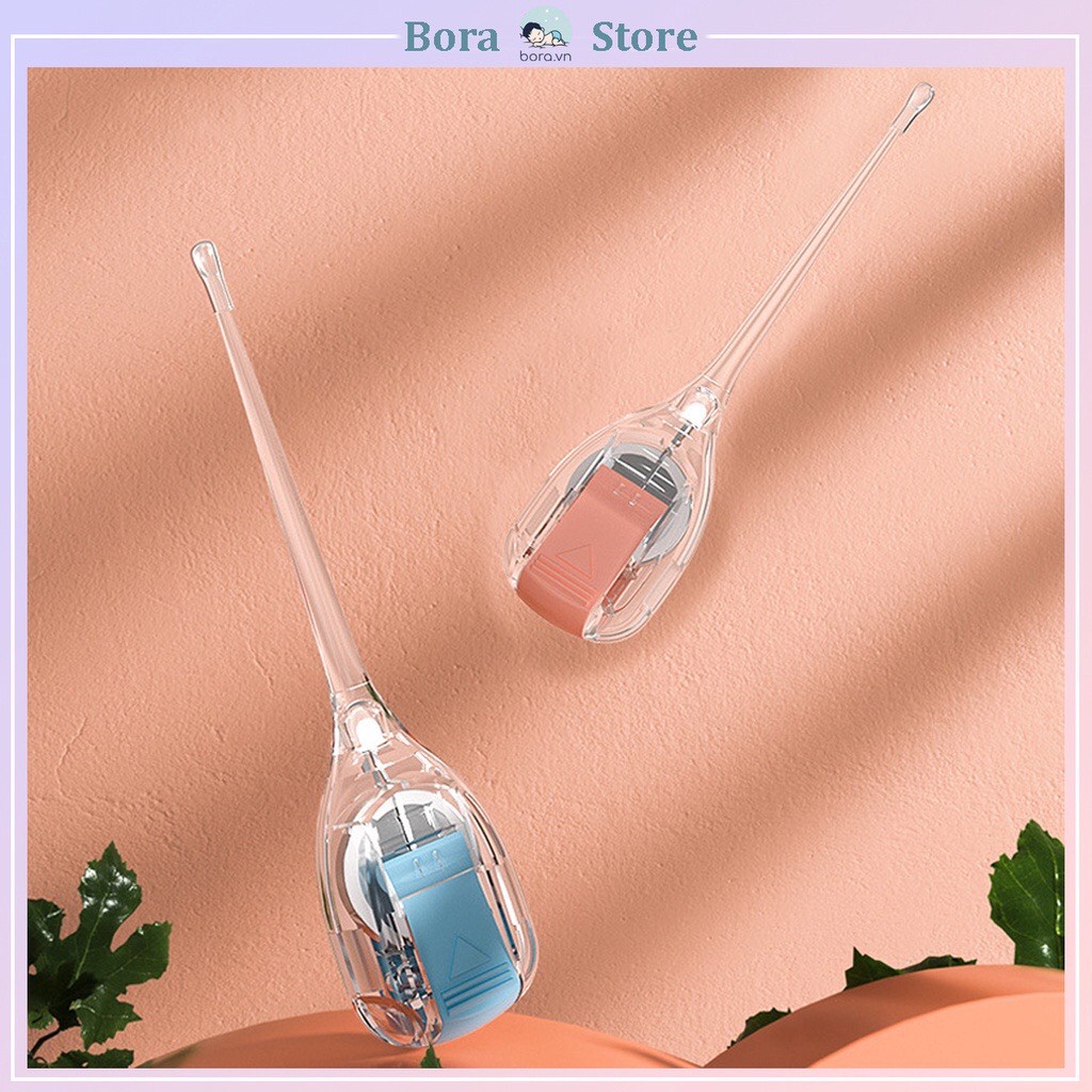 Dụng cụ lấy ráy tai có đèn tiện dụng cho bé ( Our -Hopes And bets whise for you baby )