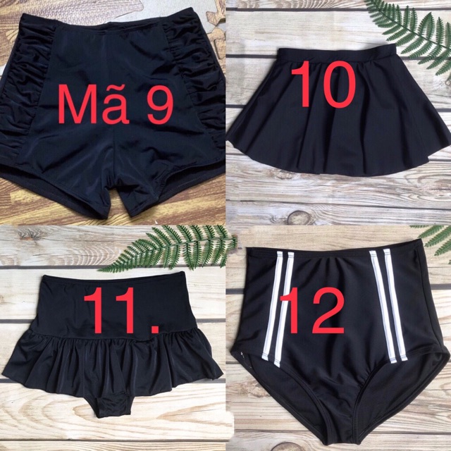 Quần Bơi Nữ Bikini 1-16 Mẫu