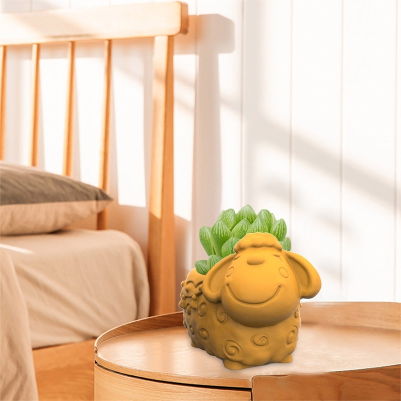 Khuôn Làm Chậu Hoa Trang Trí Nhà Cửa DIY