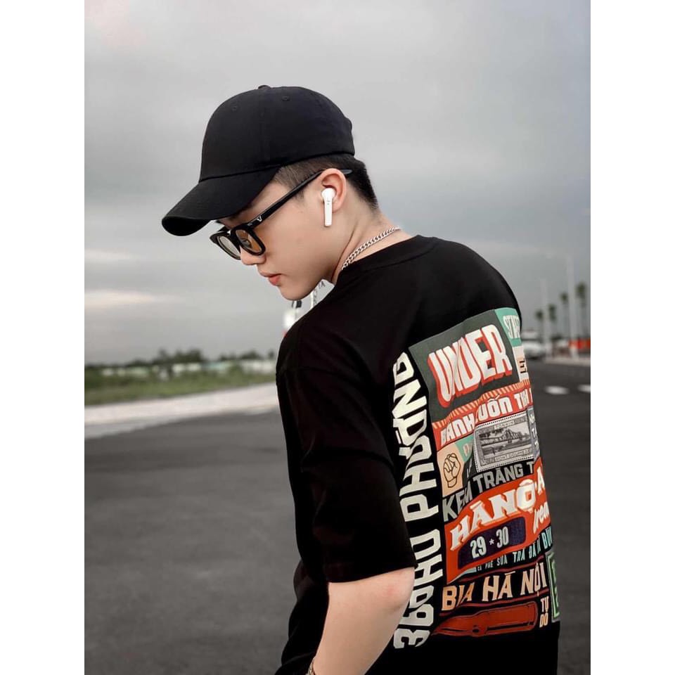 Áo Thun HÀ NỘI U.N.D.E.R Nam Nữ Ulzzang Unisex 1hitshop | BigBuy360 - bigbuy360.vn