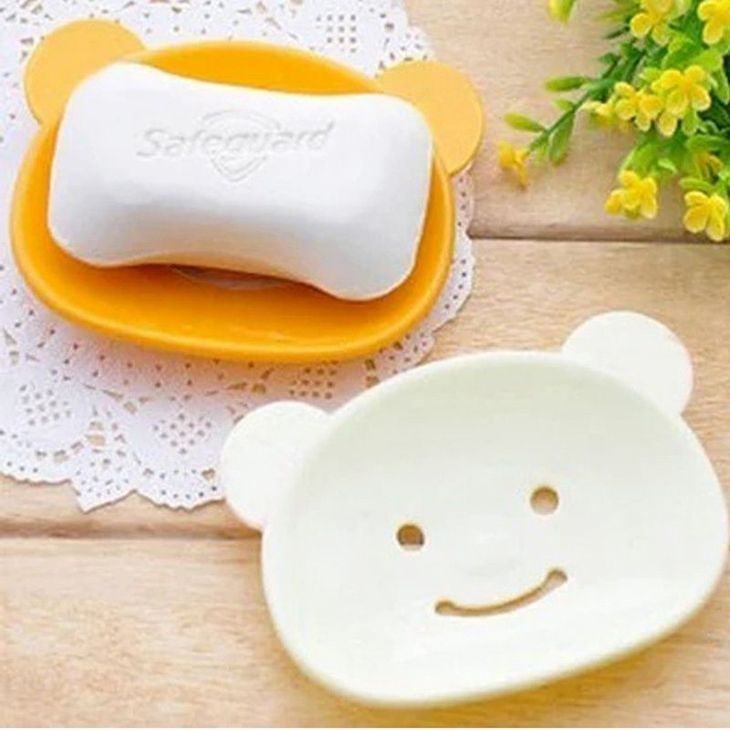 Khay Kệ Đựng Xà Bông Xà Phòng Hình Gấu Dễ Thương
