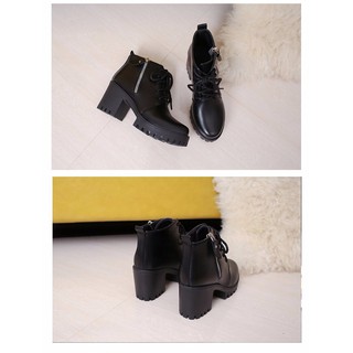 Giày Boot da nữ thời trang B085