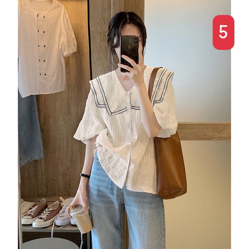 Sơ mi tiểu thư xinh xắn nhiều mẫu