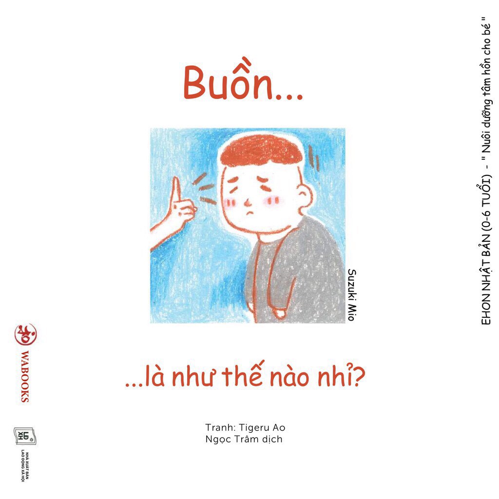 Sách Ehon - Combo 4 Cuốn Cảm xúc - Ehon Nhật Bản dành cho bé từ 0 - 6 tuổi | BigBuy360 - bigbuy360.vn