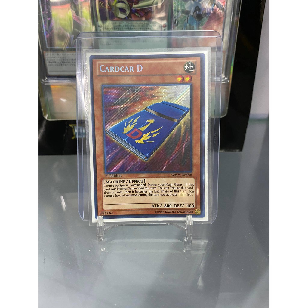 [ Dưa Hấu Yugioh ] Lá bài thẻ bài Cardcar D - Secret Rare - Tặng bọc bài nhựa bảo quản