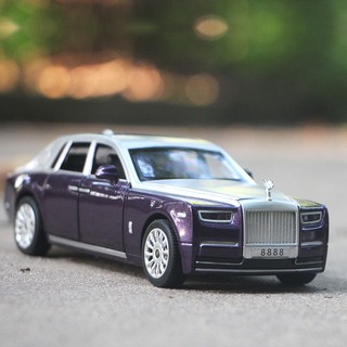 Xe mô hình rolls royce phantom 1:28 unk
