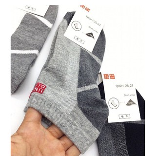 Set 3 đôi tất cổ ngắn uniqlo cực đẹp cho nam