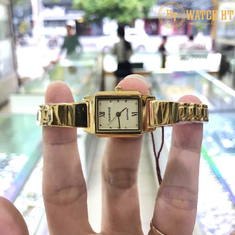 Đồng hồ nữ SUNRISE 909SWAVV full hộp thẻ chính hãng, kính sapphire chống xước
