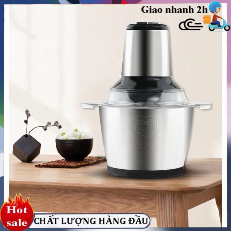 Xả kho sập sàn Máy xay đa năng HONGSHUANG Máy xay inox 300W dung tích 3L công suất lớn  Bảo hành uy tín 1 đổi 1