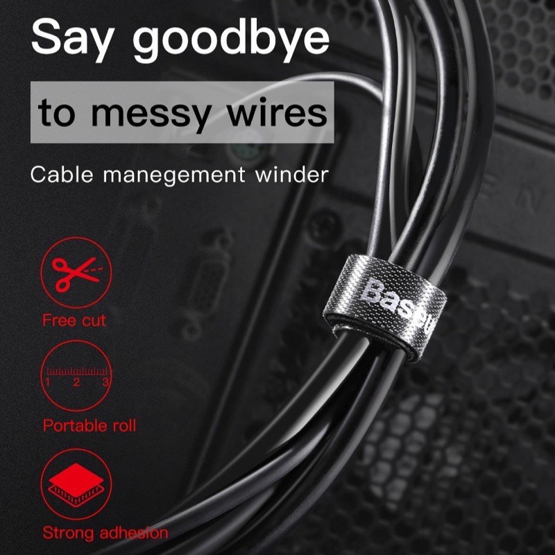 Dây quấn gọn dây điện Baseus | BigBuy360 - bigbuy360.vn