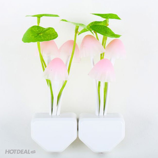 Đèn ngủ avatar hình nấm cảm ứng ánh sáng đổi màu procare -dc3769