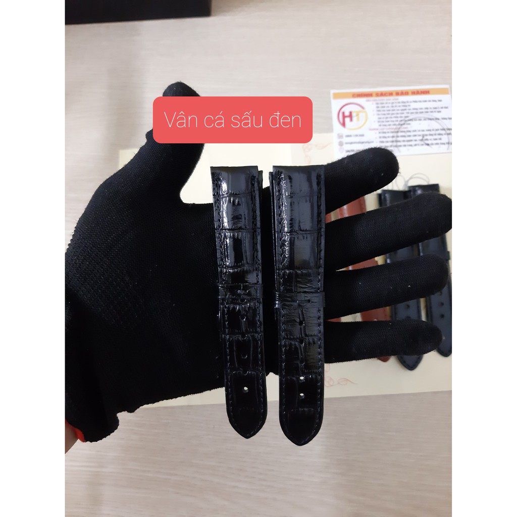 Dây Da Đồng Hồ Da Bò Thật 100% Đặt Xưởng Làm