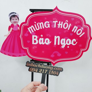Nhận in bảng cưới tên cưới - ảnh cưới cô dâu chú rể-In Bạch Dương