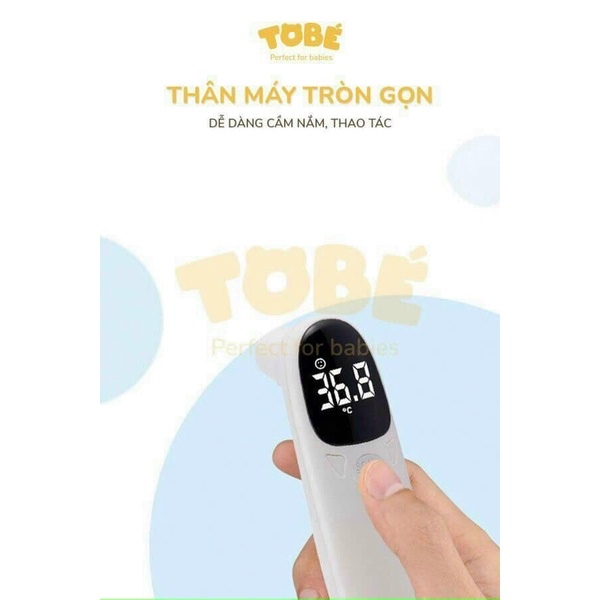 Nhiệt kế hồng ngoại TOBE đo chính xác, dễ dàng, tiện lợi