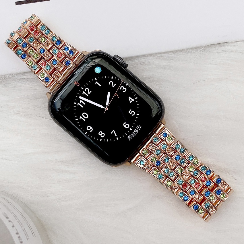 Dây đeo đồng hồ thay thế cho Apple Watch Se 6 5 4 3 2 1 38mm 40mm 42mm 44mm
