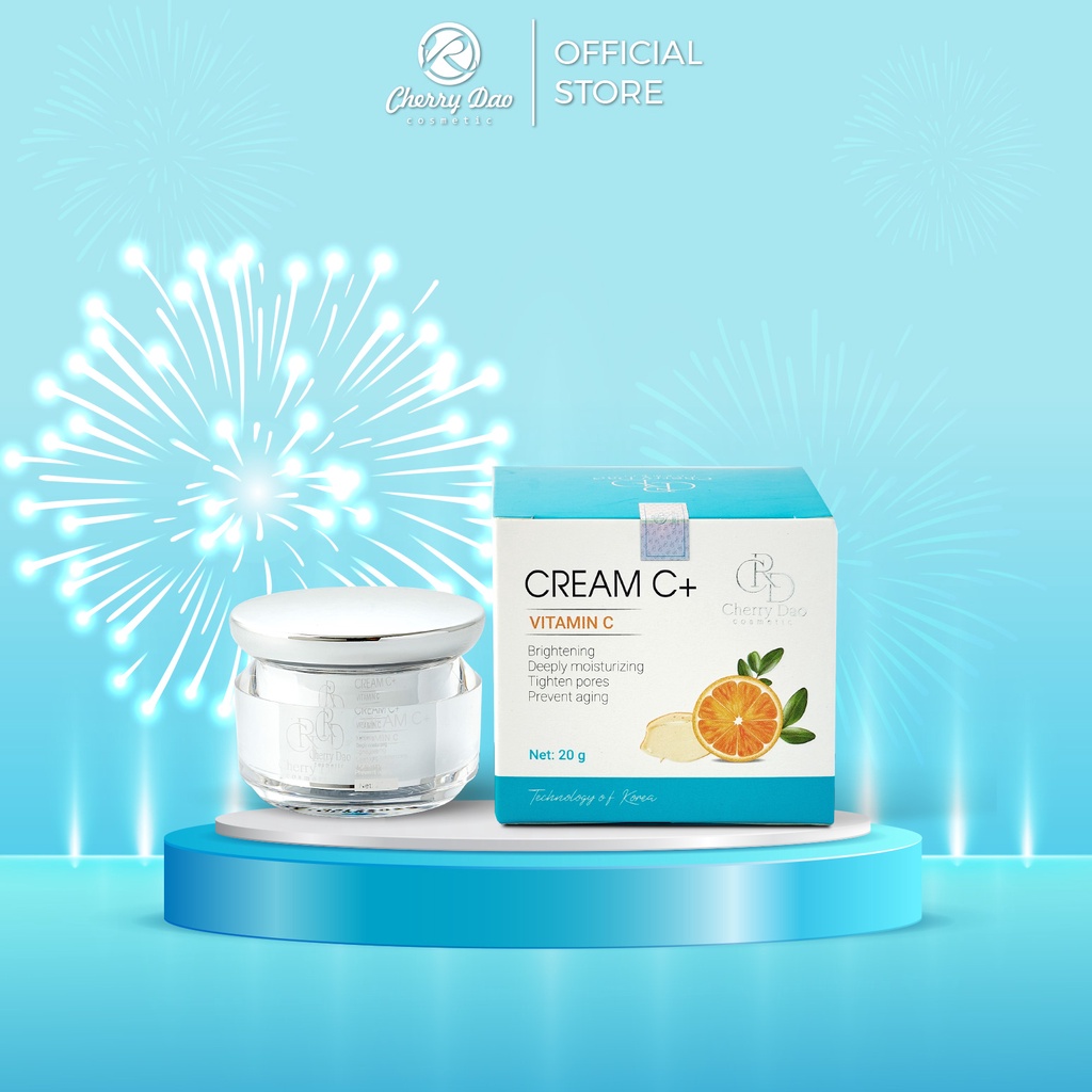 Kem face dưỡng trắng da trắng sáng vitamin C+ bật tone CRD