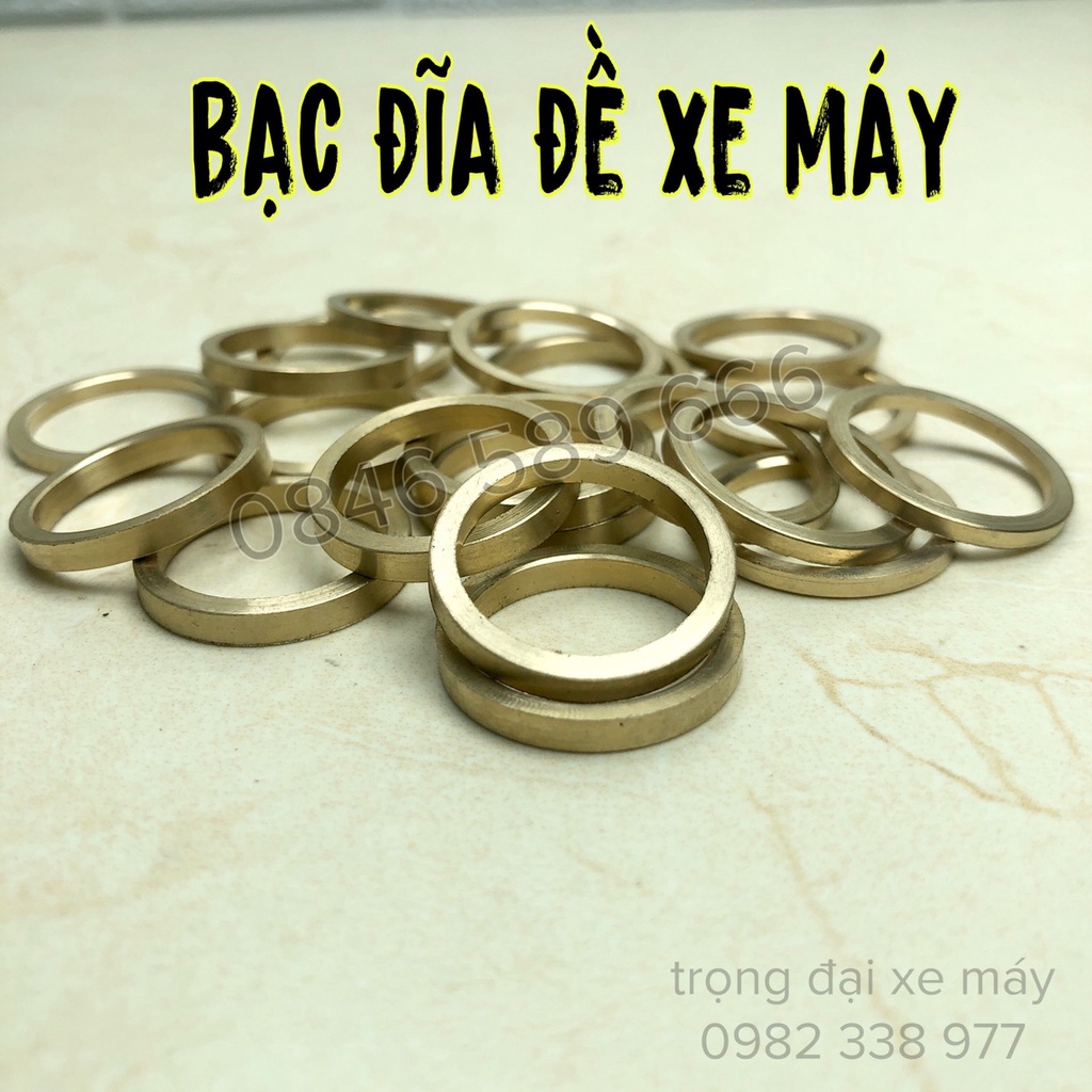Sử lý chảy nhớt mâm điện combo 10 bộ bạc đóng đĩa đề trọng đại xe máy