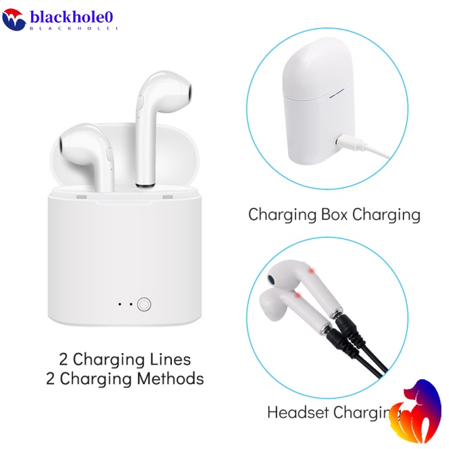Tai nghe nhét tai không dây i7 Tws kết nối Bluetooth 5.0 kèm hộp sạc