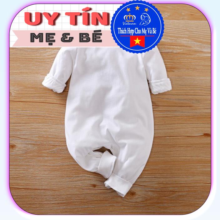 BodySuit,áo liền quần dễ thương dài tay kiểu ngựa vằn cho bé (3022), cotton 100%,thương hiệu Aiueo Nhật. Bản.