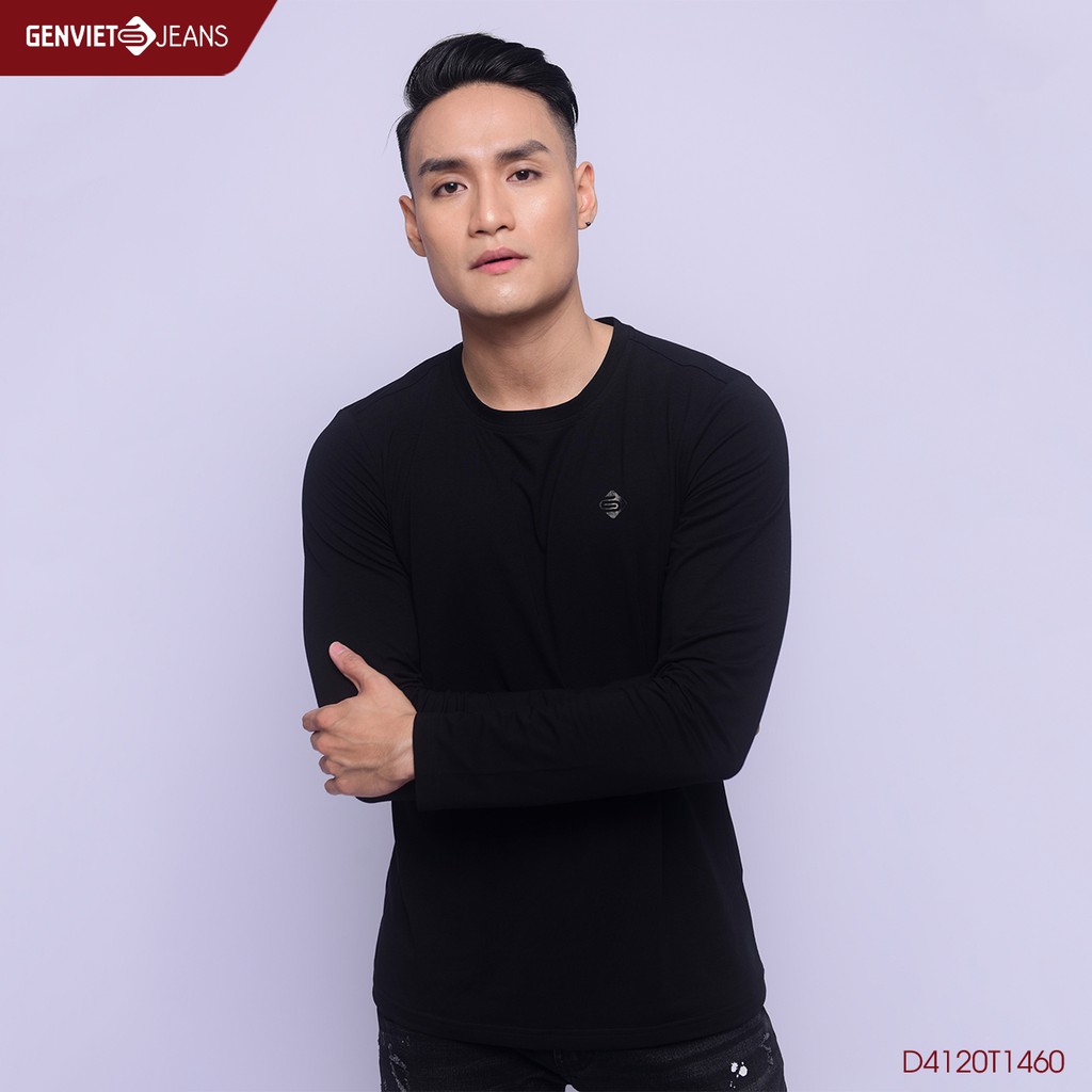 Áo thun dài tay Nam D4120T1460 GENVIET JEANS | BigBuy360 - bigbuy360.vn