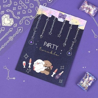 miếng dán sticker trang trí top loader, sổ, thiệp style Hàn