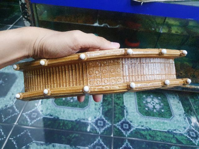 CẦU TRANG TRÍ HỒ CÁ NON BỘ 30x7x12CM