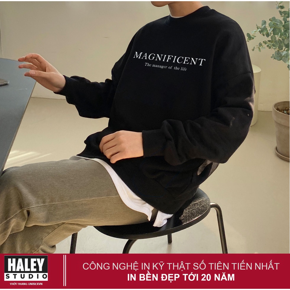 Áo Sweater MANIFICENT Nam Nữ unisex Chất nỉ bông đẹp thu đông phong cách Hàn Quốc cá tính mã HD274 Quà tặng ngẫu nhiên | BigBuy360 - bigbuy360.vn