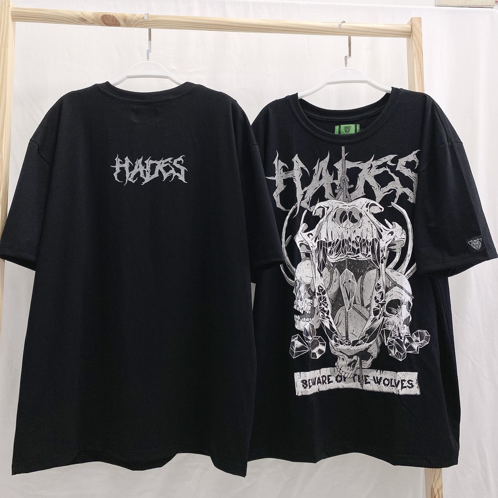 [Mã FATHANG5 giảm 10K đơn 50K] Áo Thun HADES Xương form unisex ( kèm ảnh thật- đầy đủ tem tay- mạc áo) | BigBuy360 - bigbuy360.vn