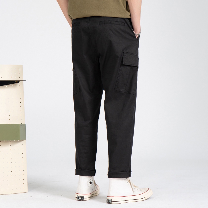 Quần Kaki Nam - Túi Hộp Phong Cách Streetwear Mix Đồ Cực Ngầu Big Size - Chất Đẹp Không Nhăn Xù, Dáng Xuông - Rew2021