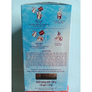 Cà phê MacCoffee Cappuccino truyền thống 190g