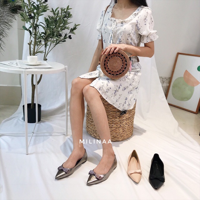 BÚP BÊ MŨI NHỌN NƠ NHỎ