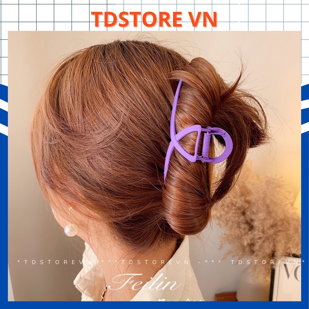 Kẹp tóc càng cua TDSTOREVN mẫu mã đa dạng xinh xắn cho nữ, kẹp tóc cute MÃ TD86