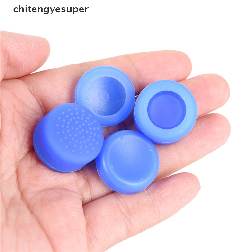 Set 8 NắP Silicone BảO Vệ NúT BấM Cho MáY PS4 &amp; Xbox One CGS