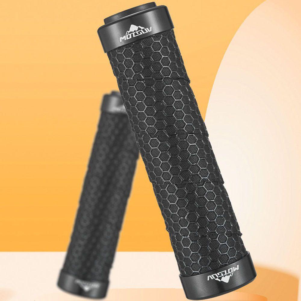 1 Cặp Vỏ Bọc Tay Lái Xe Đạp Chống Sốc Chống Trượt Họa Tiết Tổ Ong DANILO