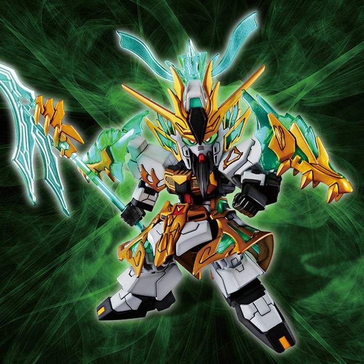 Mô Hình Lắp Ráp SD Tam Quốc 02 Guan Yu Yun Chang Gundam
