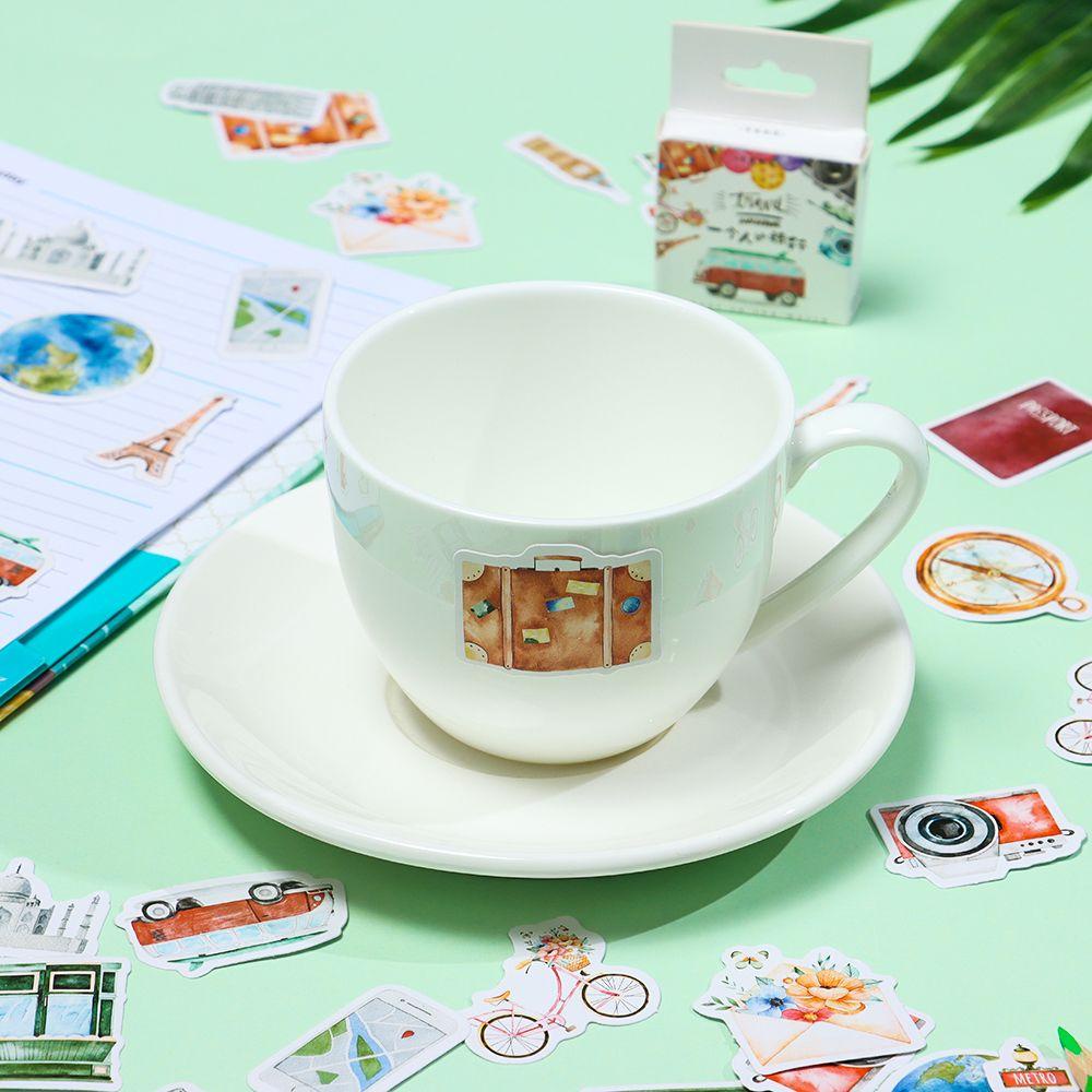 Bộ 24 Miếng Dán Tự Dính Trang Trí Sổ Tay Sáng Tạo