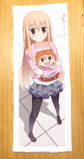 Gối ôm anime umaru chan dài 1m x 40cm ruột bông hàn quốc