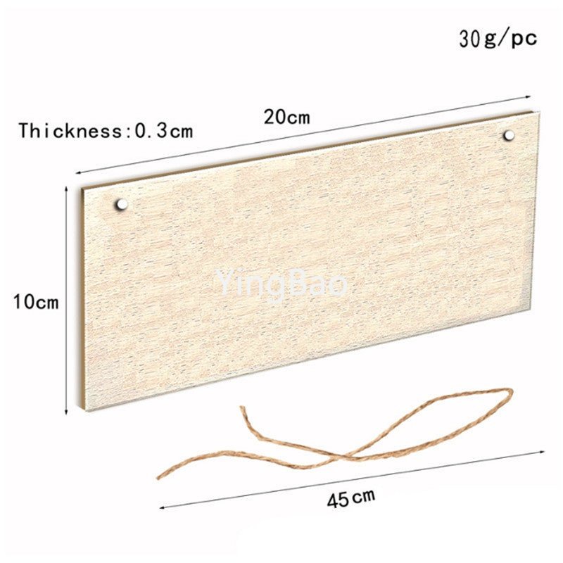 Bảng Gỗ Treo Cửa Trang Trí Giáng Sinh / Năm Mới