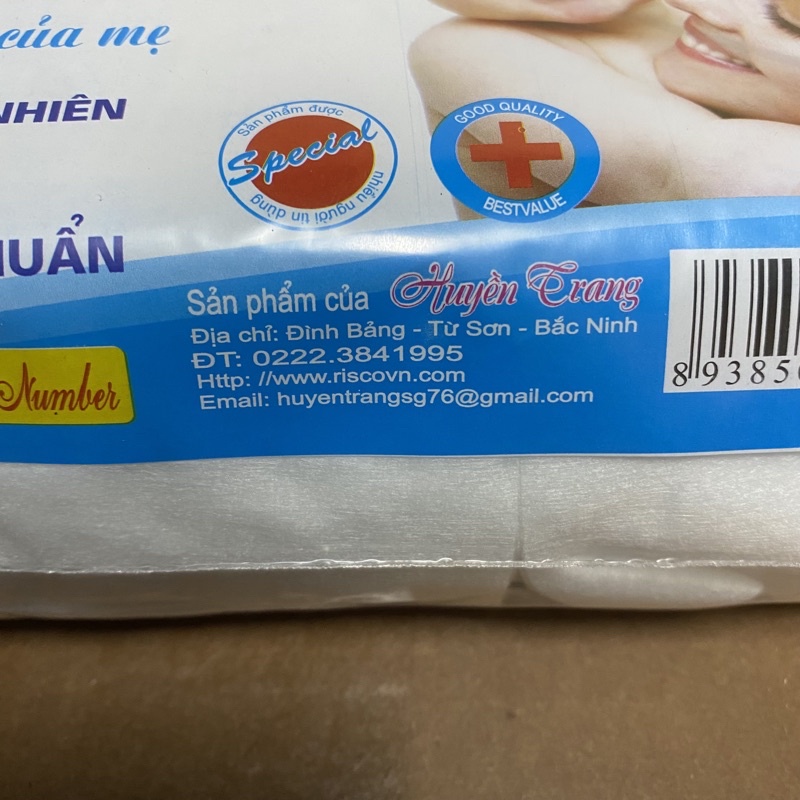 Khăn vải khô đa năng Baby cao cấp Huyền Trang 350g gói 300 tờ