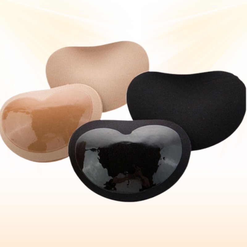 Miếng lót su độn ngực 3cm hình trái tim keo bám chống trơn trượt SUNBRA 2001