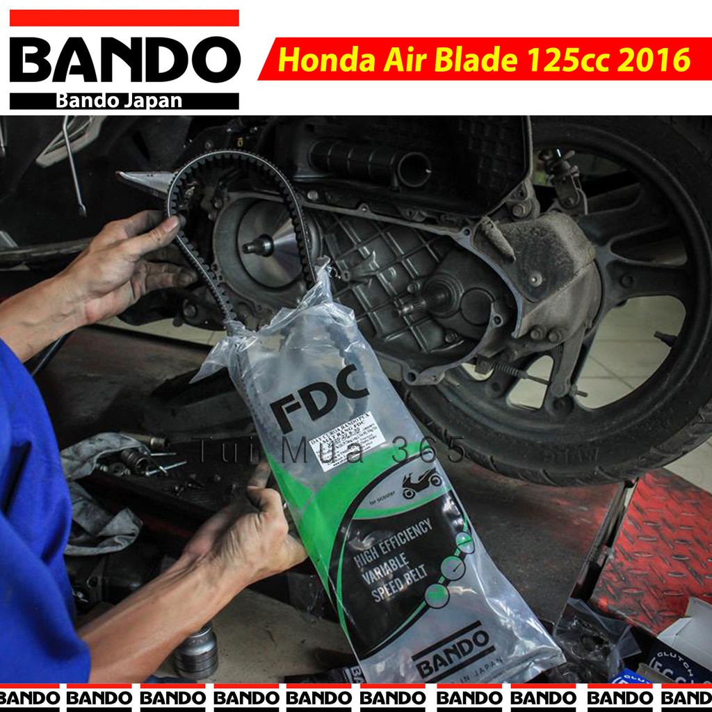 Dây curoa Bando 2 mặt răng FDC Honda Air Blade 125cc 2016 ( Made in Japan )