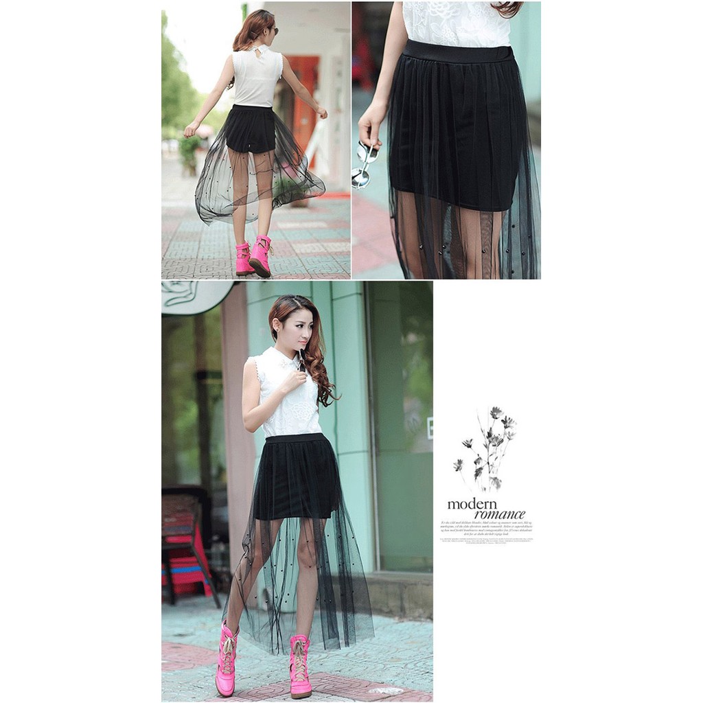 Đầm Style Đính Hạt Cườm