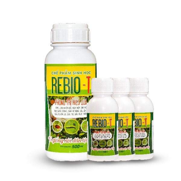 💥CHÍNH HÃNG💥 Chế phẩm sinh học REBIO T- chuyên phòng trị các loại sâu, rệp, trĩ, nhện,... CHO RAU MÀU
