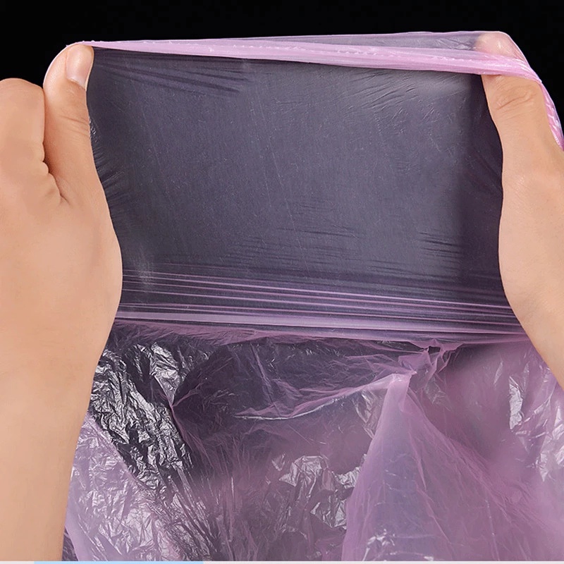 Cuộn túi đựng rác bằng nhựa dày chống rò rỉ dùng một lần